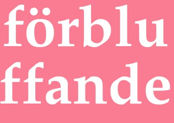 Synonym förbluffande