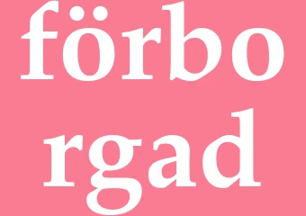 Synonym förborgad