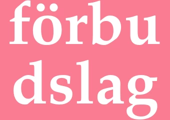 Synonym förbudslag