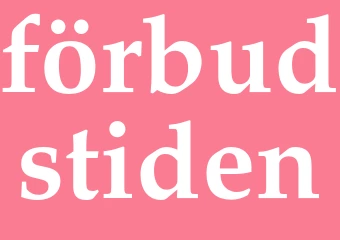 Synonym förbudstiden