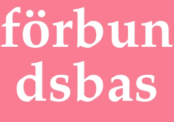 Synonym förbundsbas