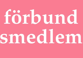 Synonym förbundsmedlem