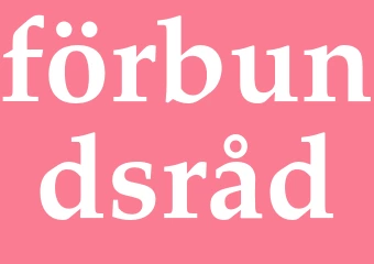 Synonym förbundsråd