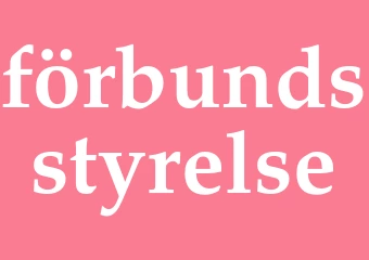 Synonym förbundsstyrelse