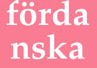 Synonym fördanska