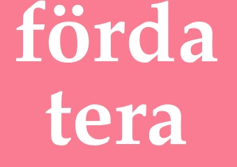 Synonym fördatera