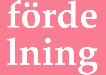 Synonym fördelning