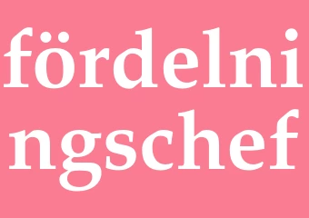 Synonym fördelningschef