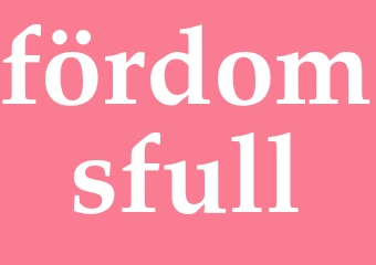 Synonym fördomsfull