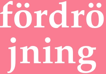Synonym fördröjning