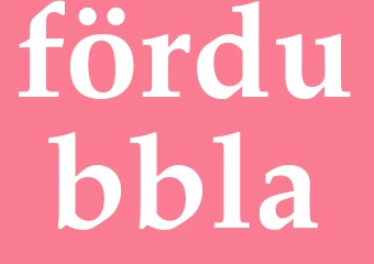 Synonym fördubbla