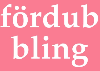 Synonym fördubbling