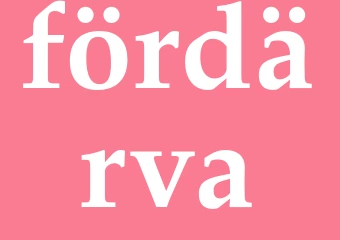 Synonym fördärva