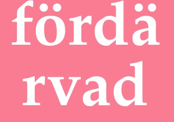 Synonym fördärvad