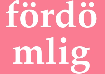 Synonym fördömlig