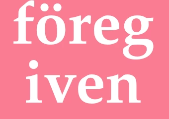 Synonym föregiven