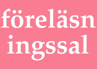 Synonym föreläsningssal