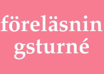 Synonym föreläsningsturné