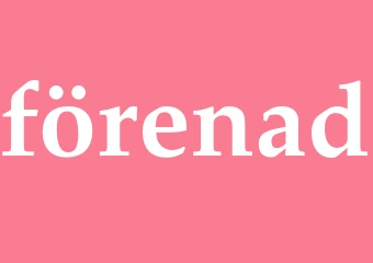 Synonym förenad