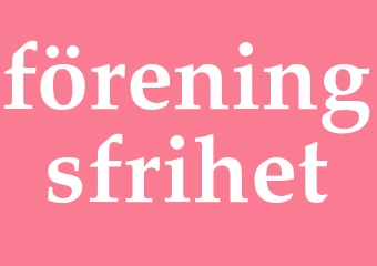 Synonym föreningsfrihet