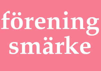 Synonym föreningsmärke