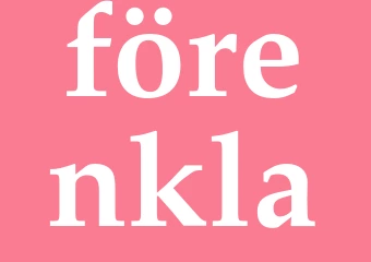Synonym förenkla