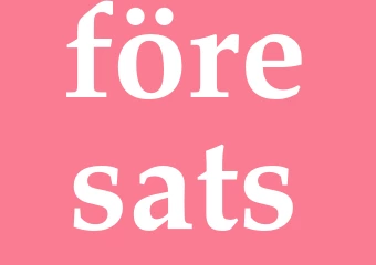 Synonym föresats