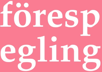 Synonym förespegling