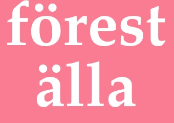 Synonym föreställa