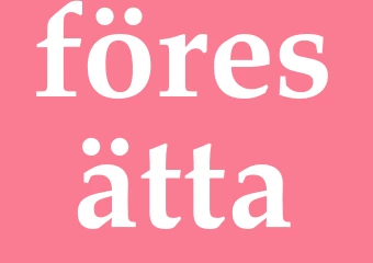 Synonym föresätta