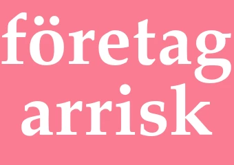 Synonym företagarrisk