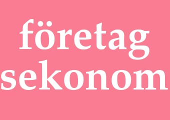 Synonym företagsekonom