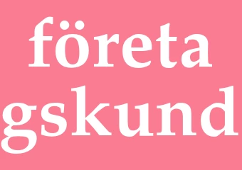 Synonym företagskund