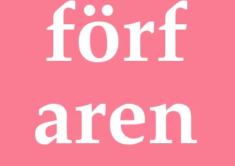 Synonym förfaren