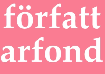 Synonym författarfond