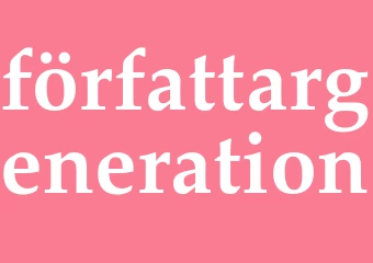 Synonym författargeneration