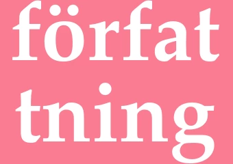 Synonym författning
