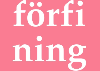 Synonym förfining