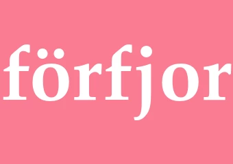 Synonym förfjor