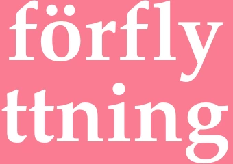 Synonym förflyttning