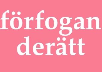 Synonym förfoganderätt