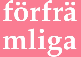 Synonym förfrämliga