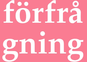 Synonym förfrågning