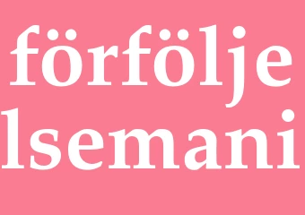 Synonym förföljelsemani
