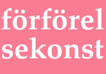 Synonym förförelsekonst