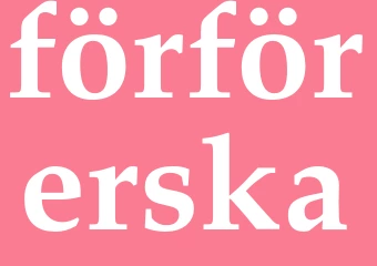 Synonym förförerska
