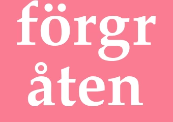 Synonym förgråten