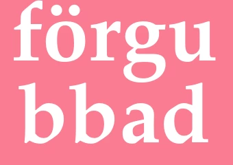 Synonym förgubbad