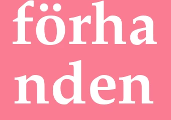 Synonym förhanden