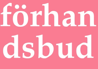 Synonym förhandsbud